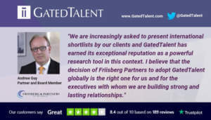 GatedTalent Signs Global Agreement with International Executive Search Partnership